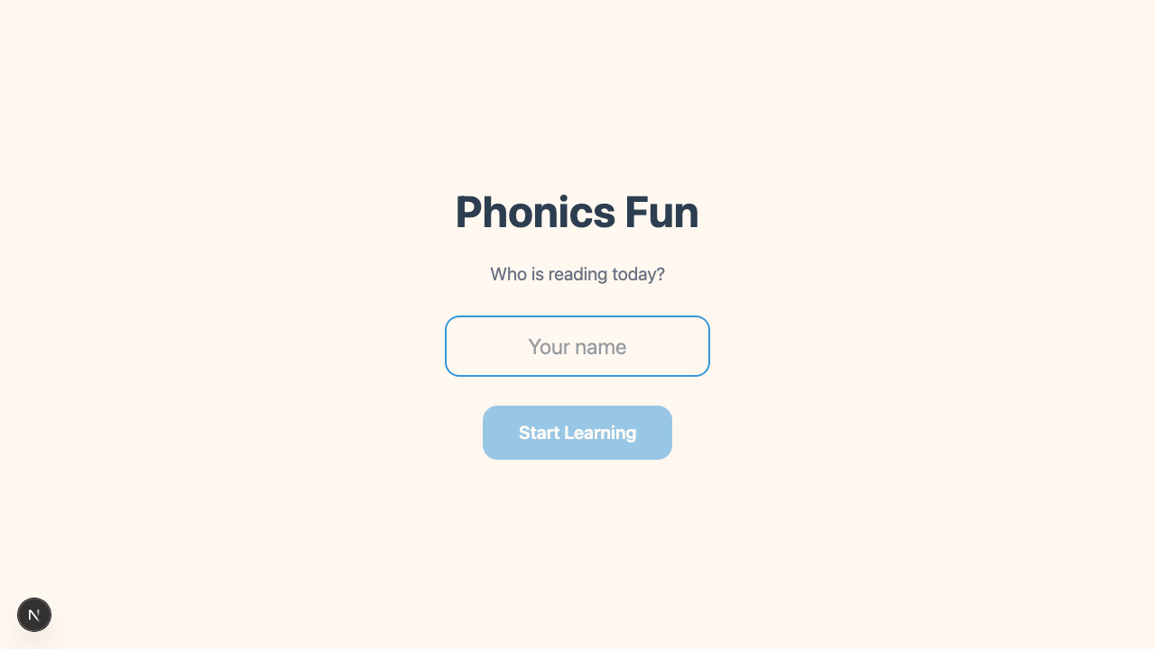 Numbers & Phonics